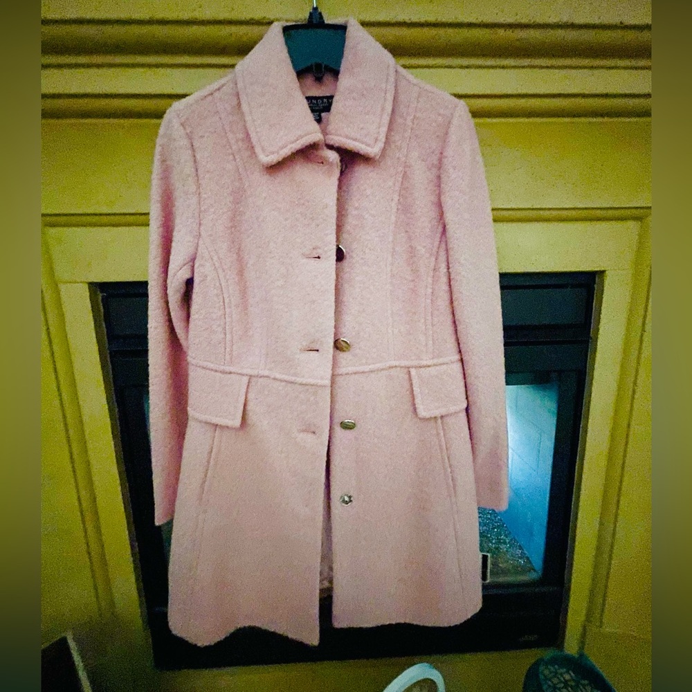 Laundry By Shelli Segal Pink Trench Coat